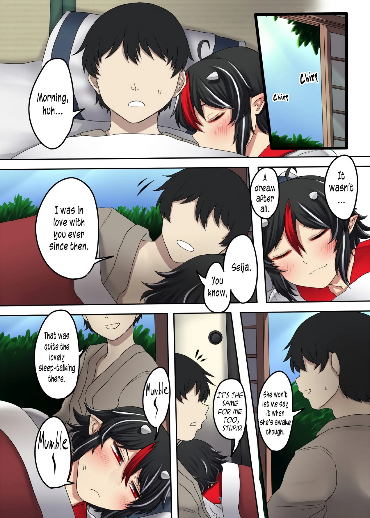 Doing "it" with an honest Seija porn comic picture 18