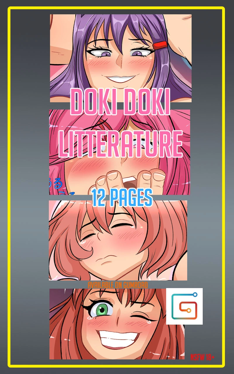 Doki Doki Litterature porn comic picture 1