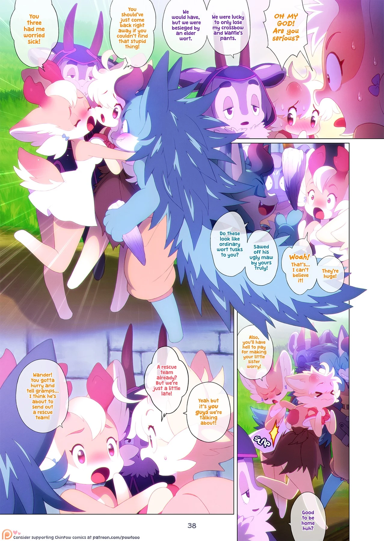 DokiDoki Moffles: A Fruitful Quest porn comic picture 38