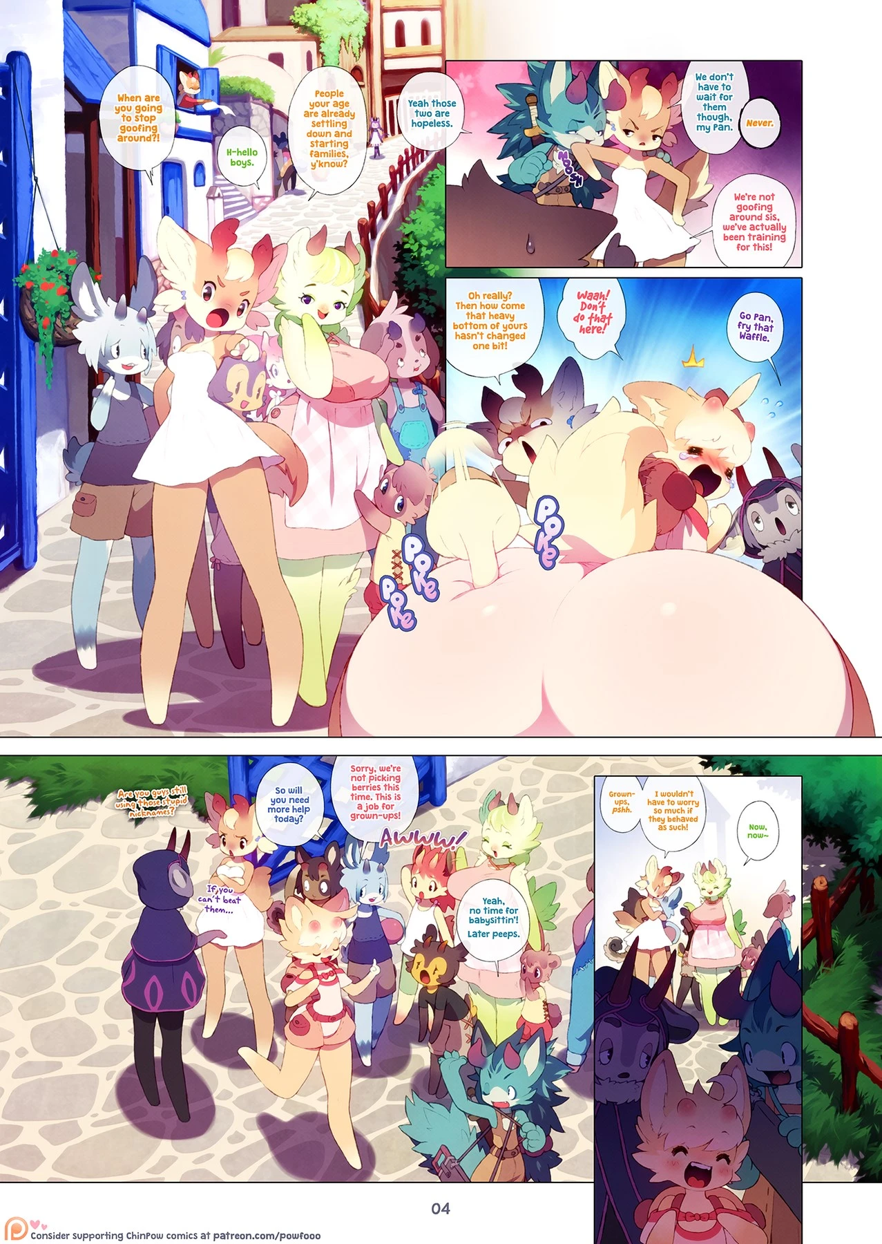 DokiDoki Moffles: A Fruitful Quest porn comic picture 4