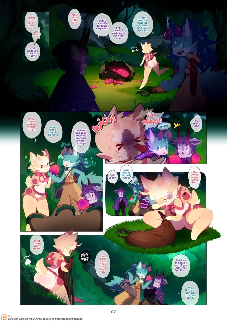 DokiDoki Moffles: A Fruitful Quest porn comic picture 7