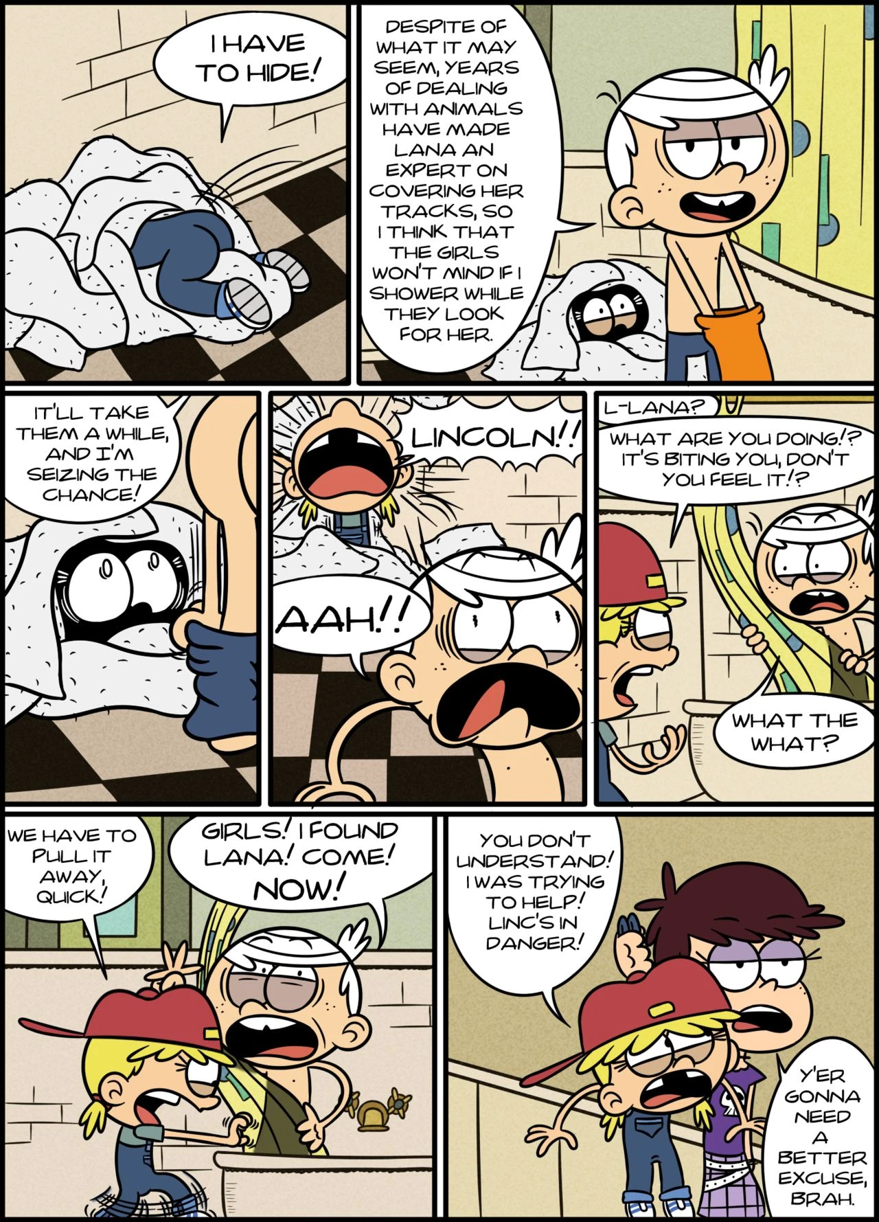 Don't Wake The Snake porn comic picture 3