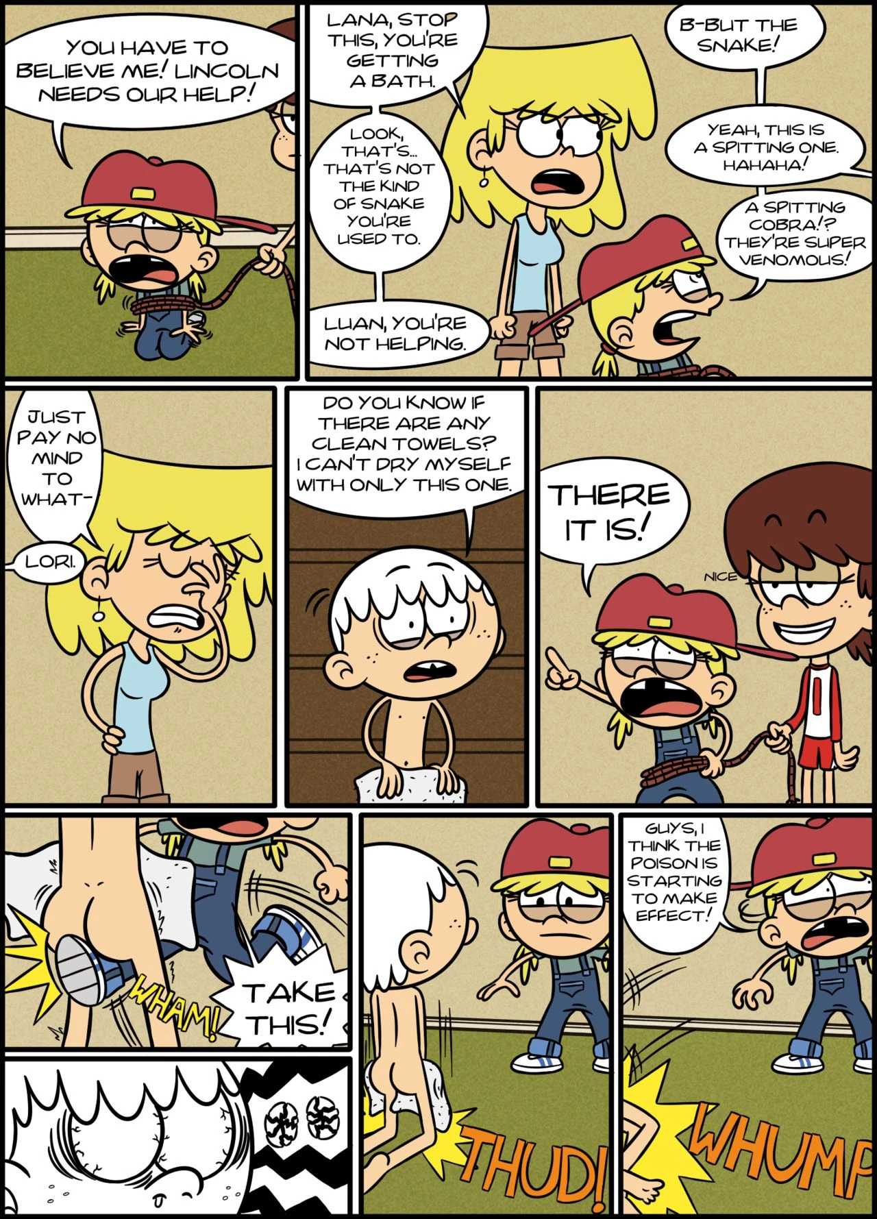 Don't Wake The Snake porn comic picture 4