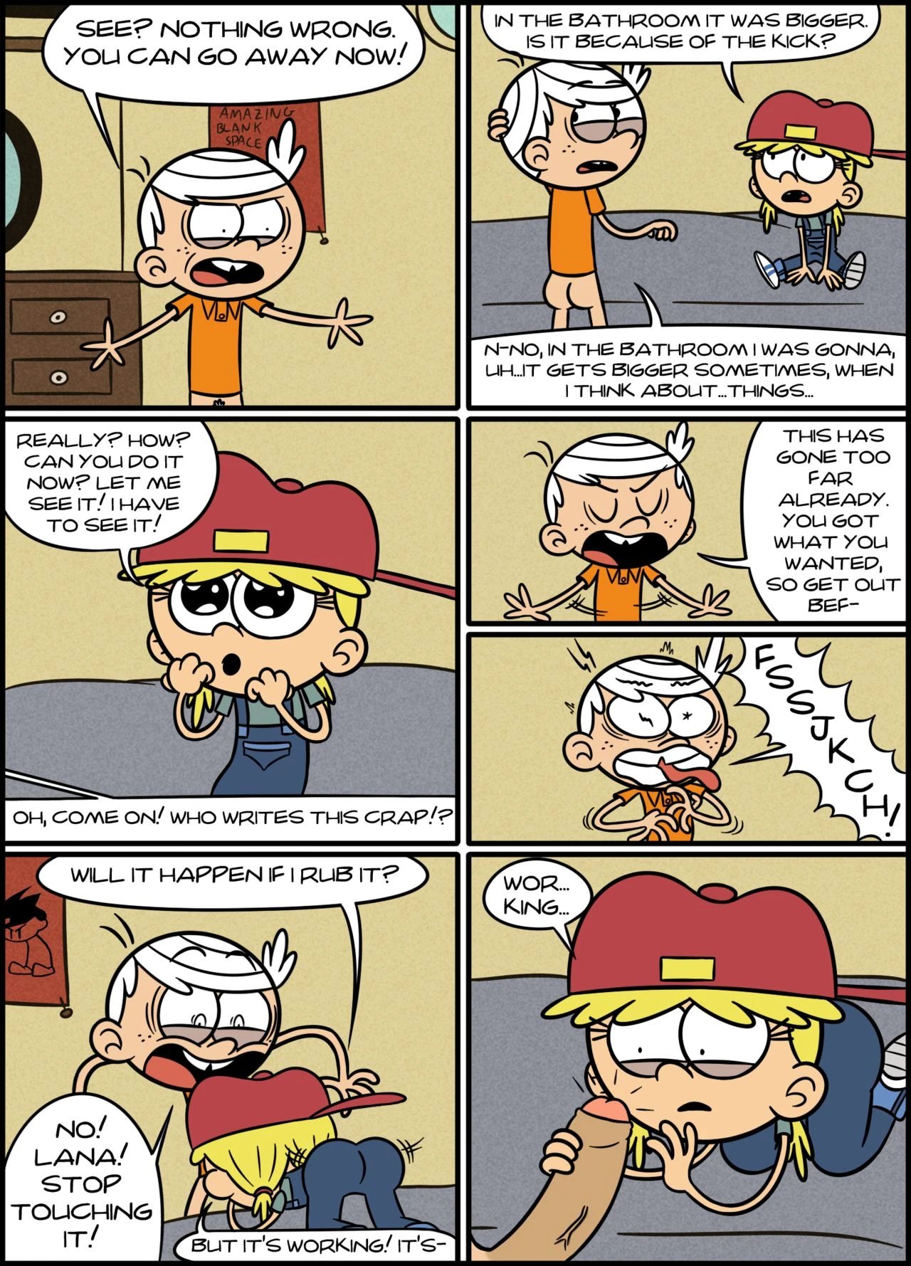 Don't Wake The Snake porn comic picture 8