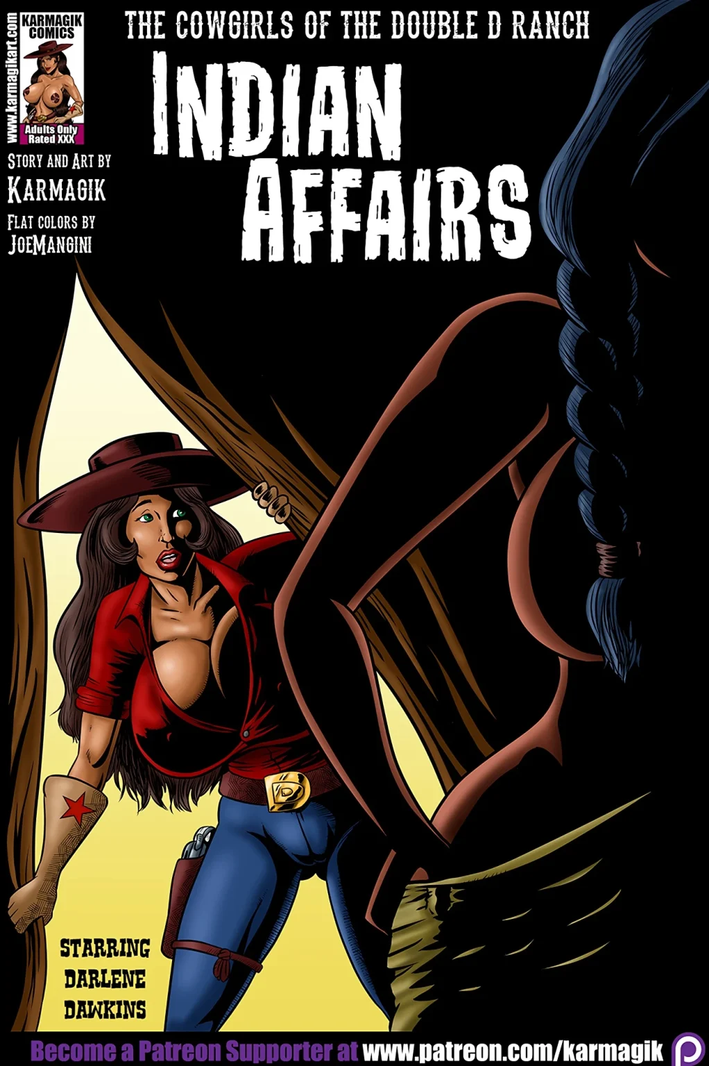 Double D Ranch - Indian Affairs porn comic picture 1