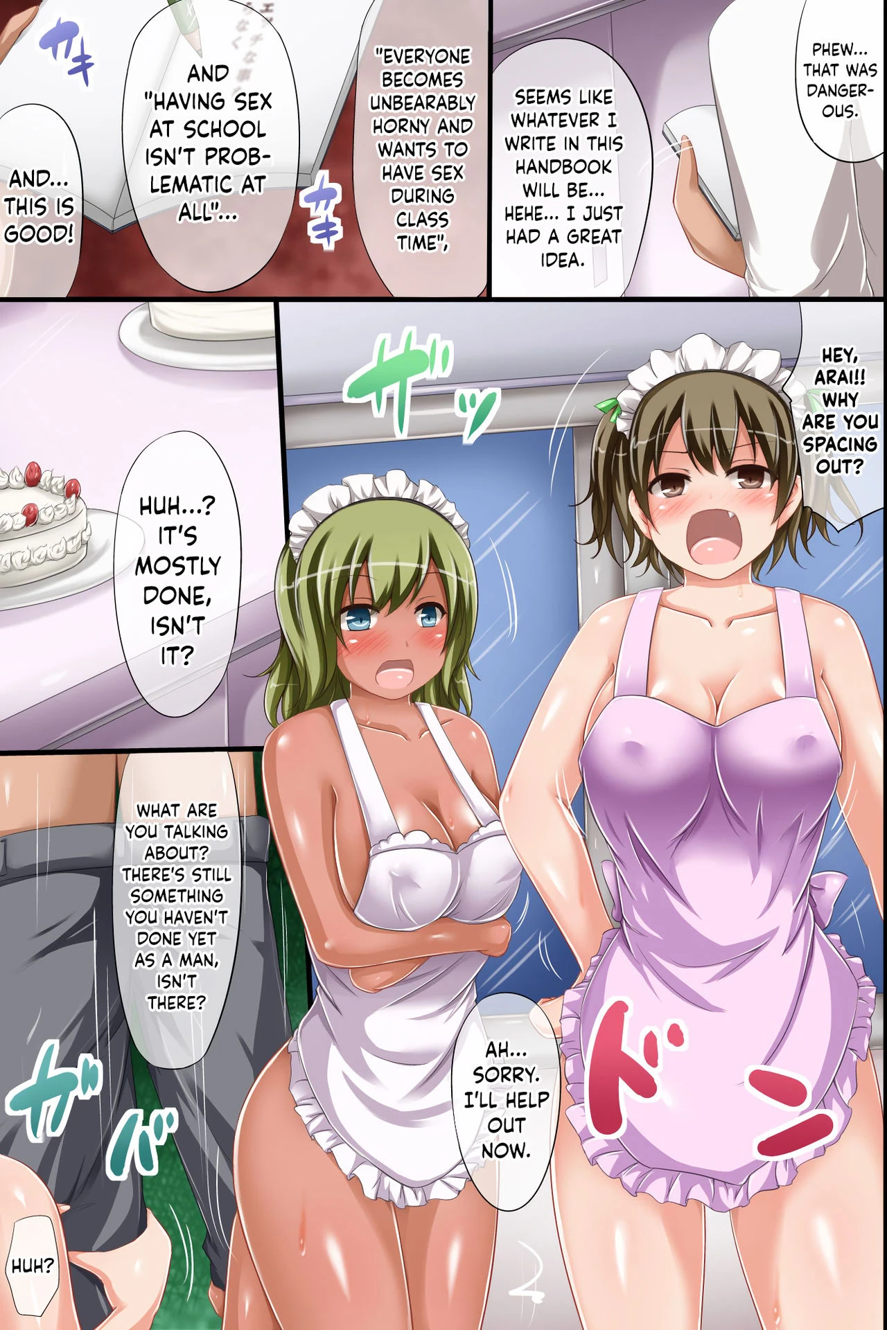 Douyara Gakkou ga Ore no Sei de Eroku Natte Shimatta You da. Harem! Harem! Dairankou! porn comic picture 5