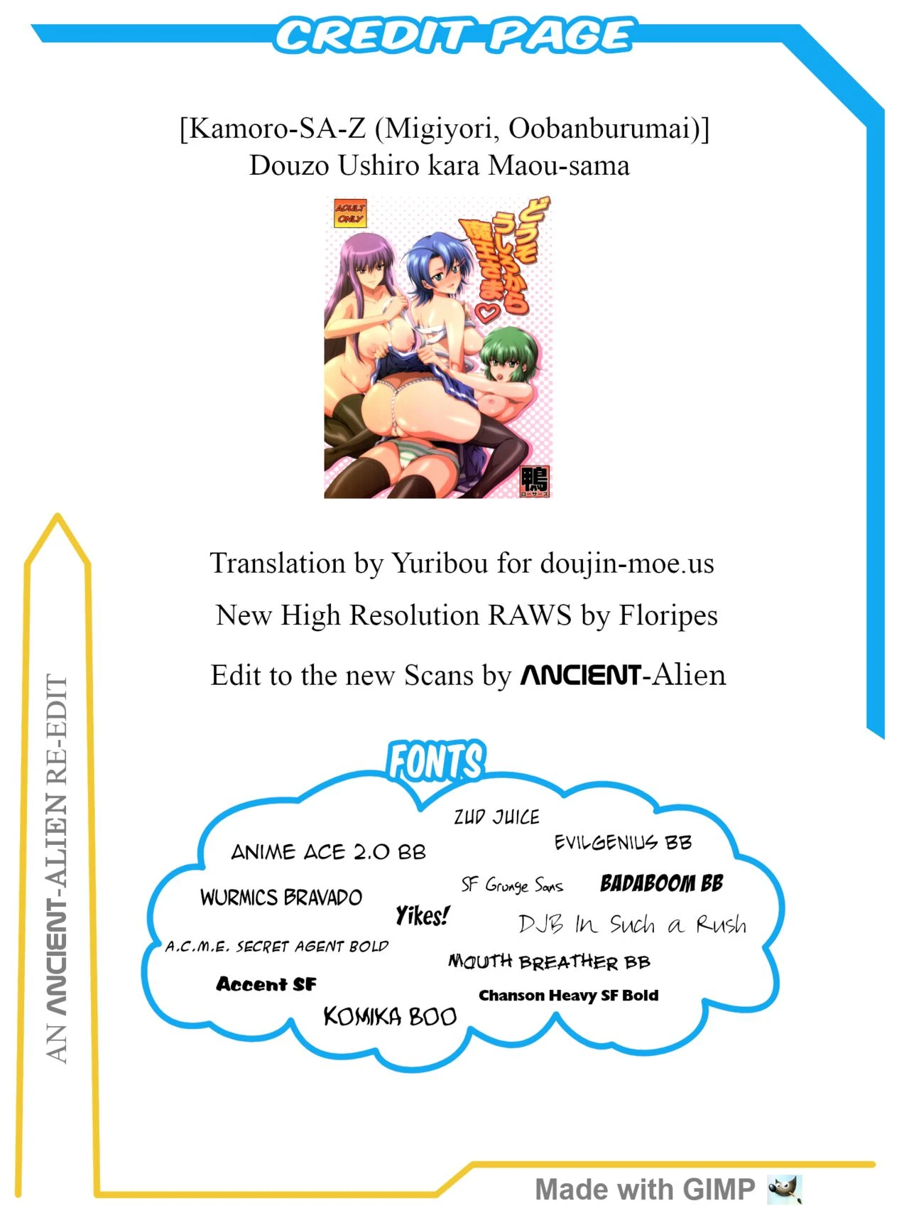 Douzo Ushiro kara Maou-sama porn comic picture 35