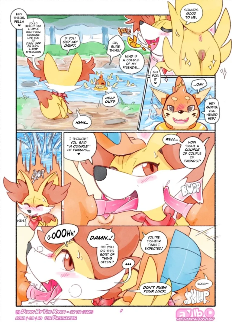 Down By The River porn comic picture 1