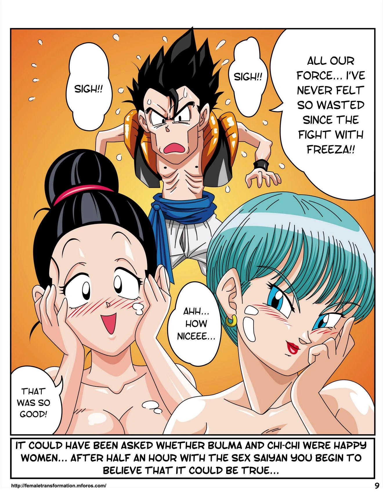 Dragon Ball H: Sex Sayan! porn comic picture 10