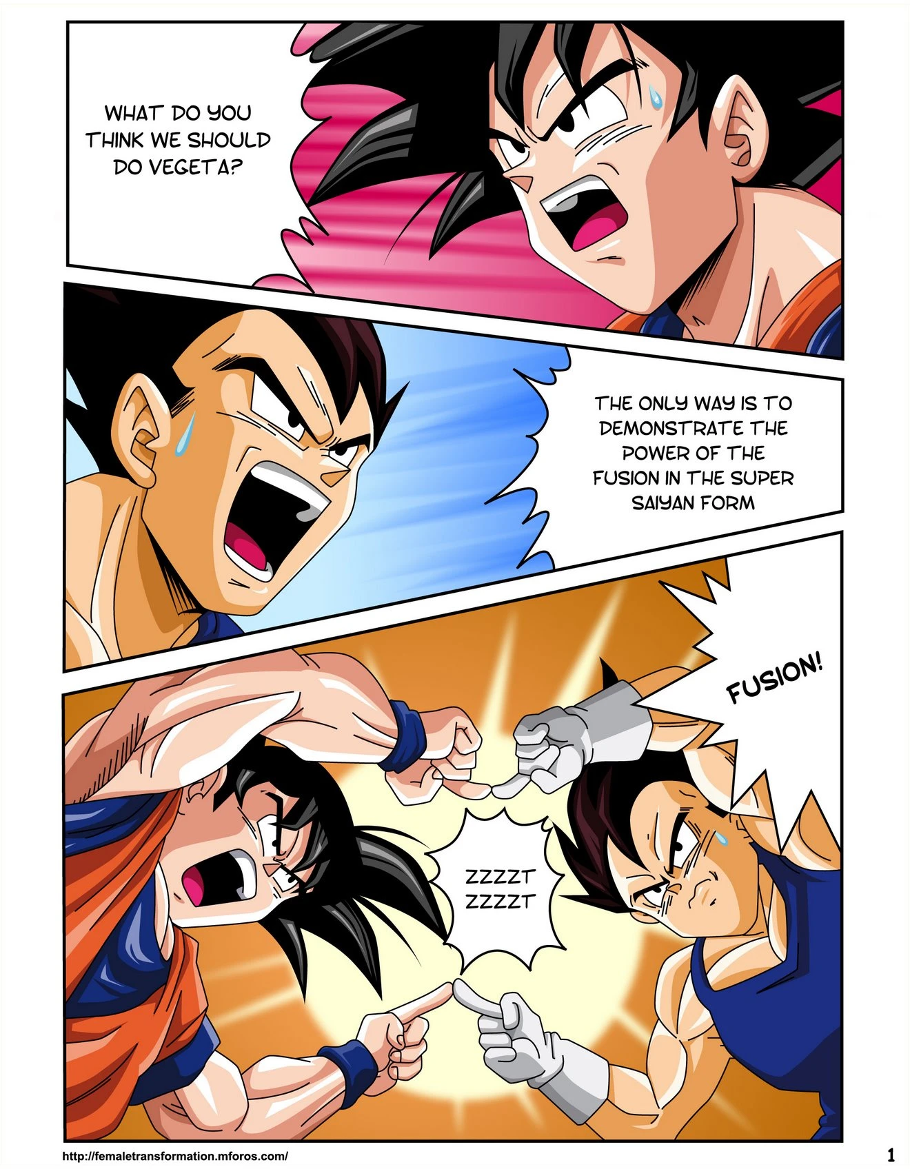 Dragon Ball H: Sex Sayan! porn comic picture 2