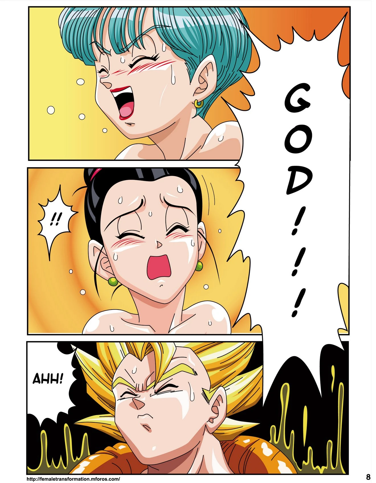 Dragon Ball H: Sex Sayan! porn comic picture 9