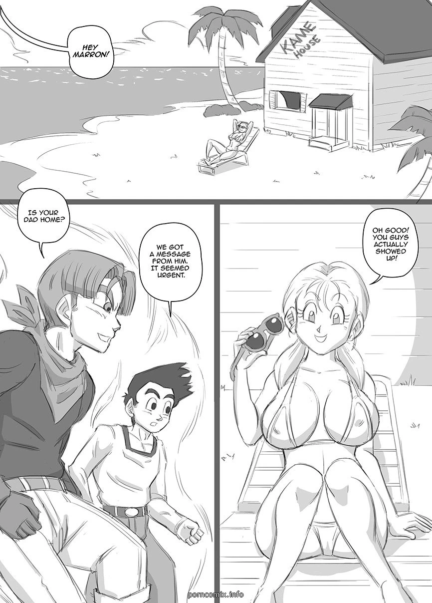 DRAGON BALL XXX- CHASE AFTER ME porn comic picture 2