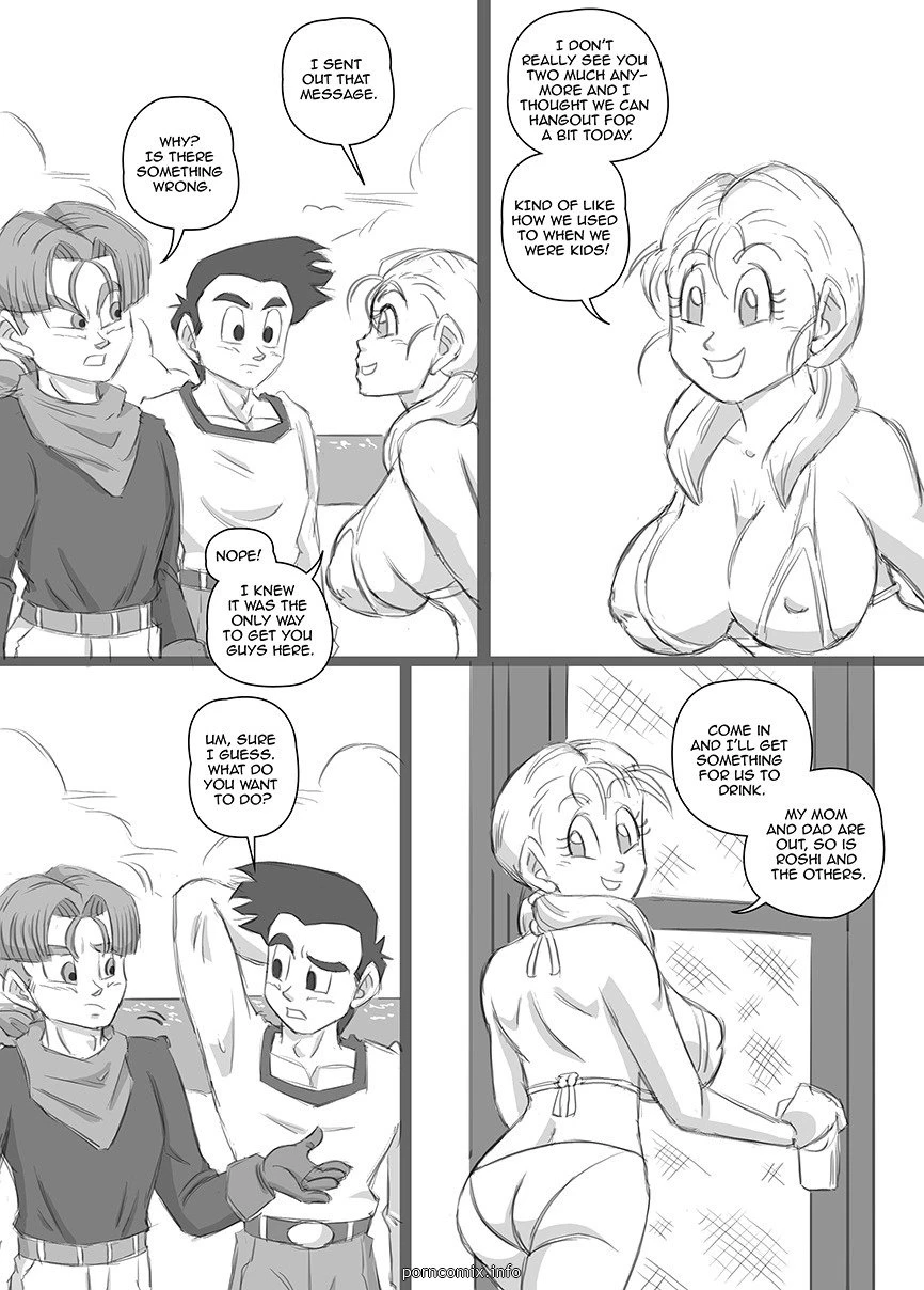 DRAGON BALL XXX- CHASE AFTER ME porn comic picture 3