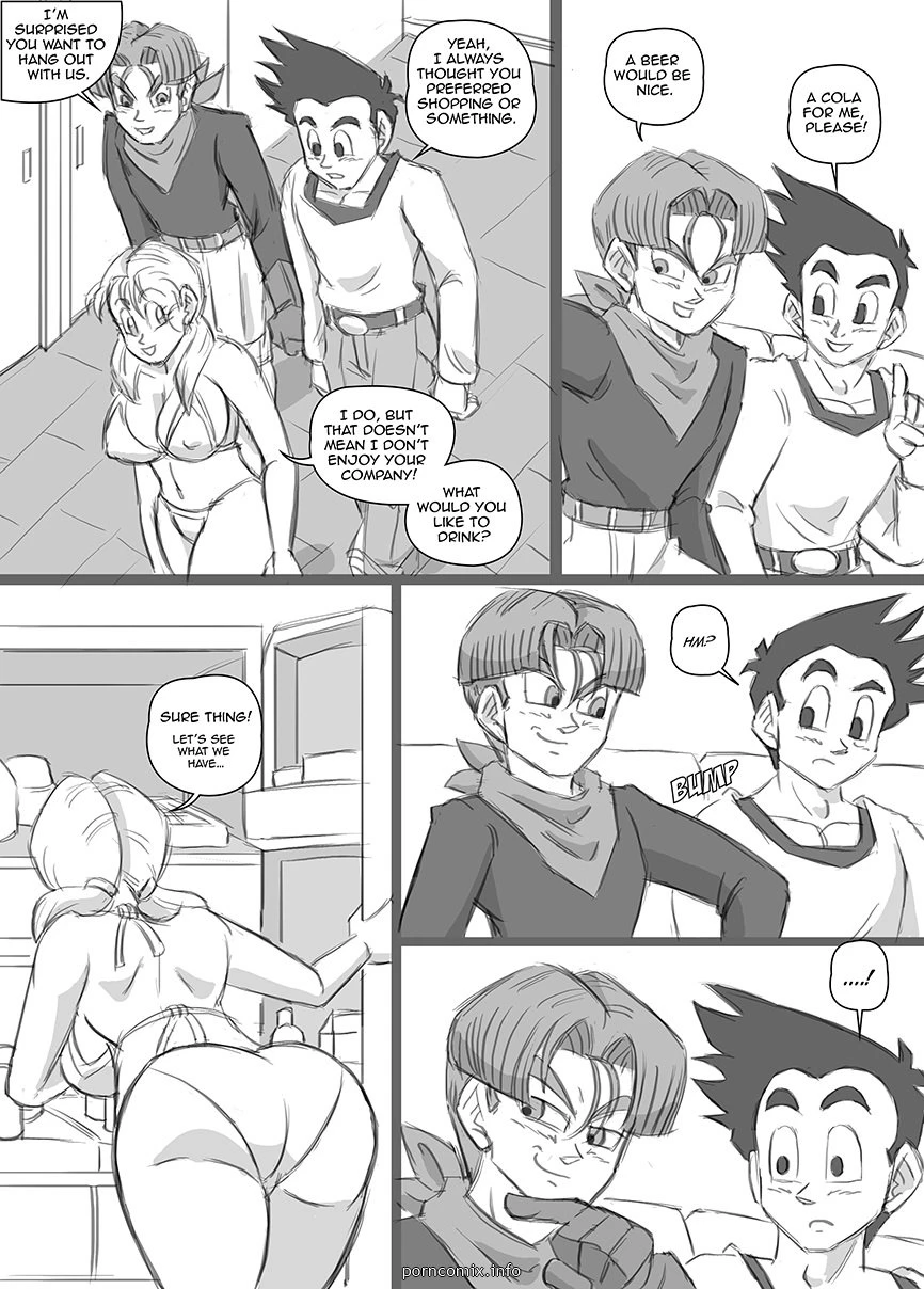 DRAGON BALL XXX- CHASE AFTER ME porn comic picture 4