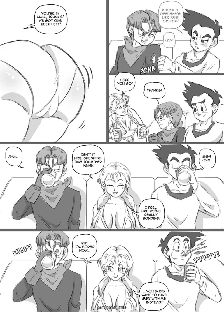 DRAGON BALL XXX- CHASE AFTER ME porn comic picture 5