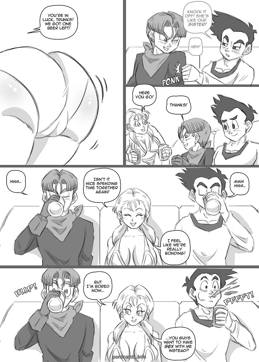 DRAGON BALL XXX- CHASE AFTER ME porn comic picture 5
