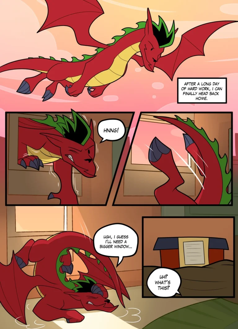 Dragon lessons 2 porn comic picture 1