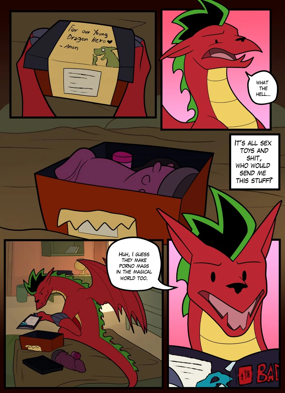 Dragon lessons 2 porn comic picture 2
