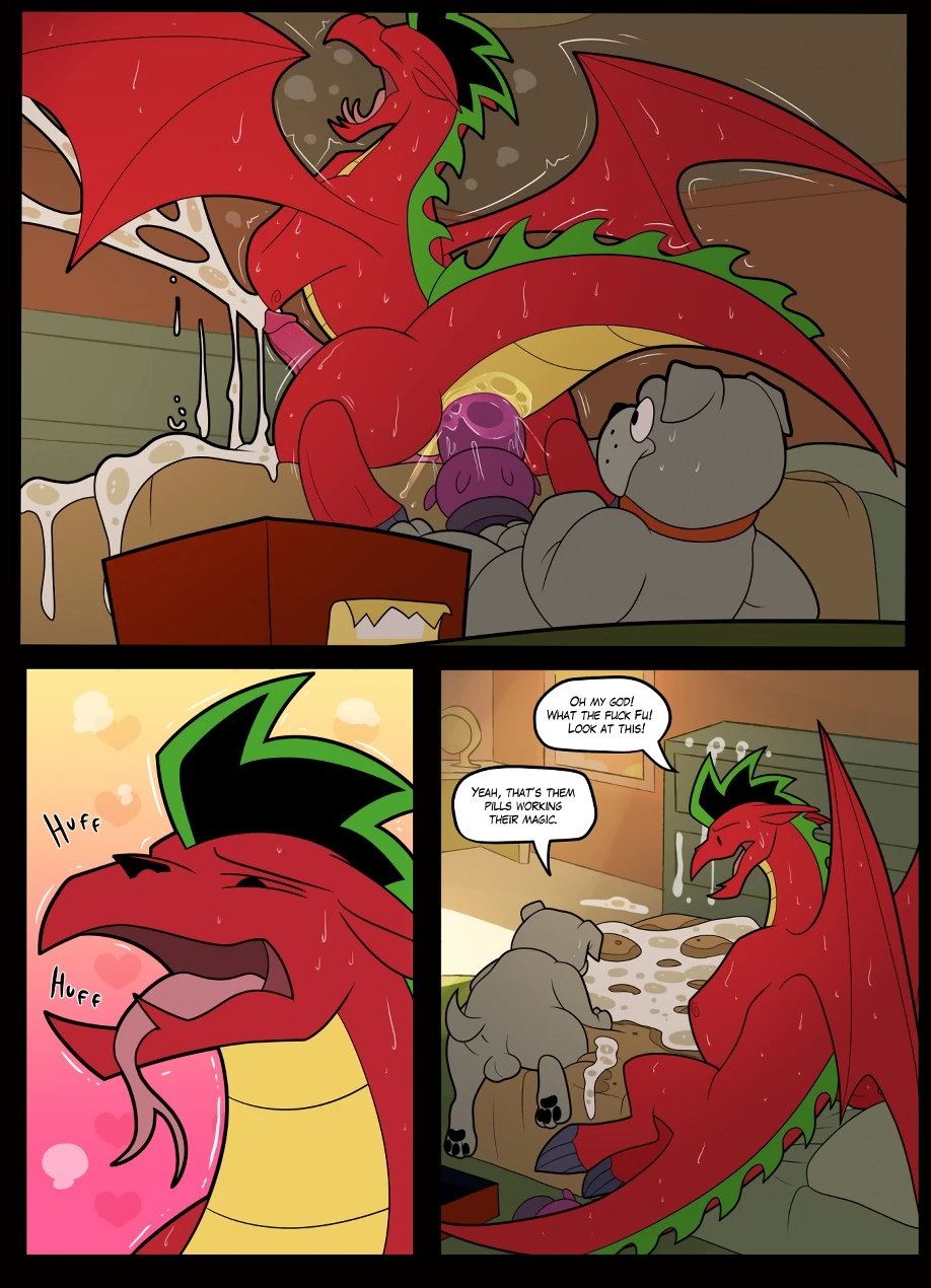Dragon lessons 2 porn comic picture 20