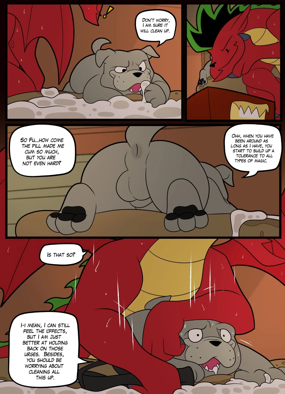 Dragon lessons 2 porn comic picture 21