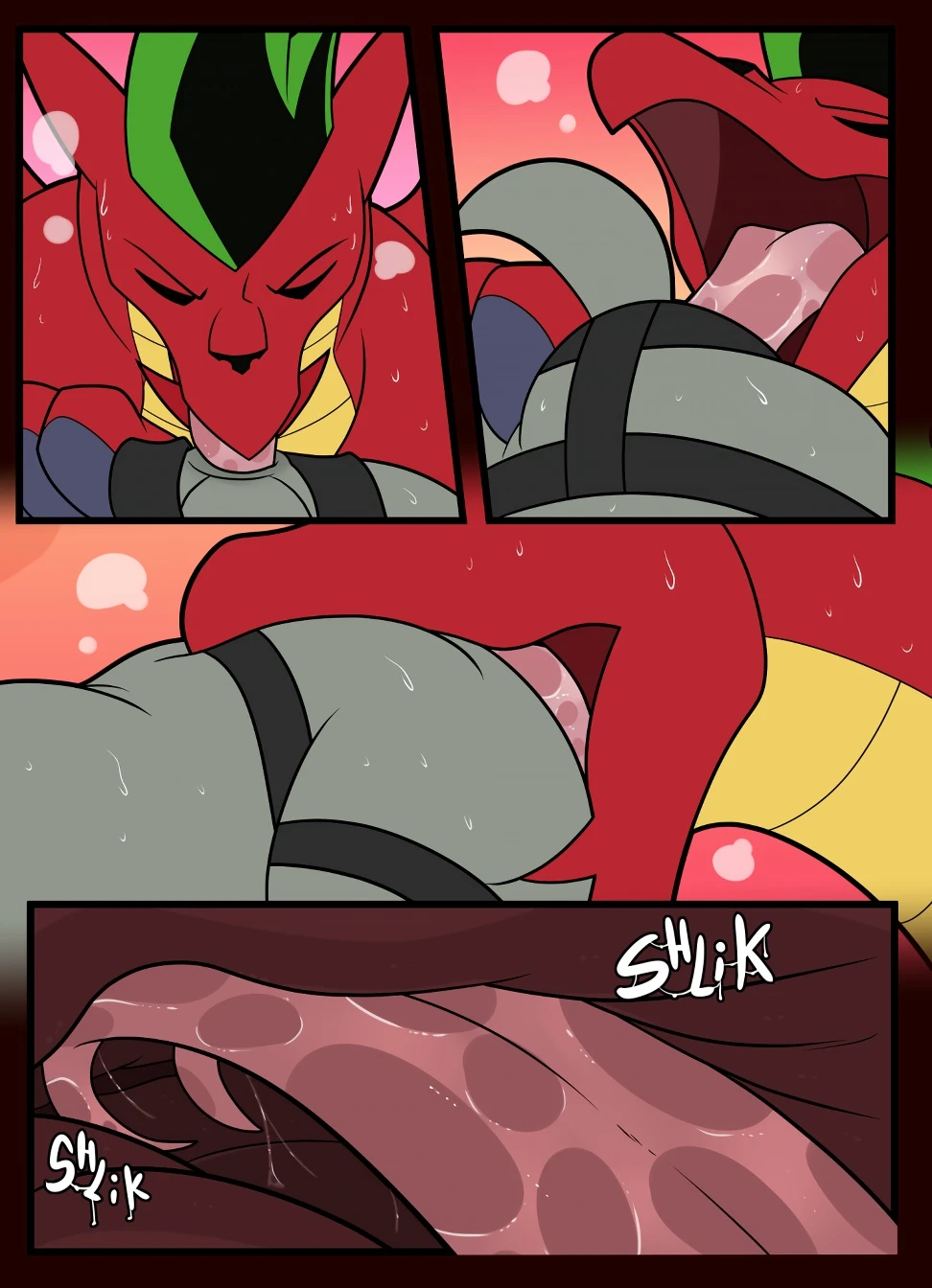 Dragon lessons 2 porn comic picture 24