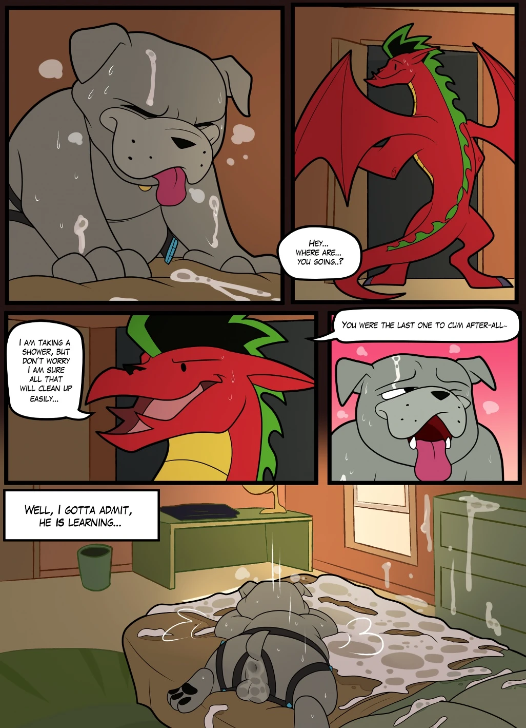 Dragon lessons 2 porn comic picture 28