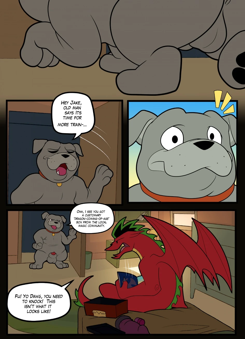 Dragon lessons 2 porn comic picture 4