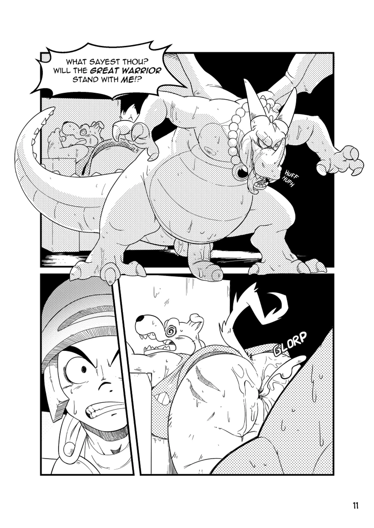 Dragon Molest porn comic picture 12