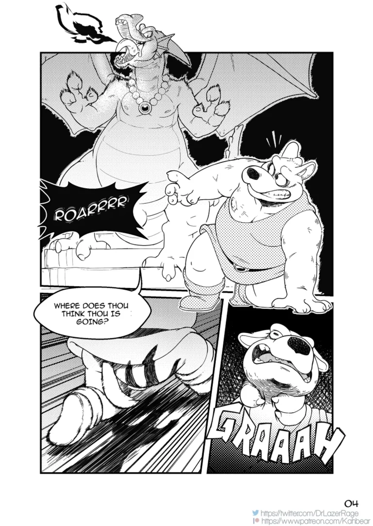 Dragon Molest porn comic picture 5