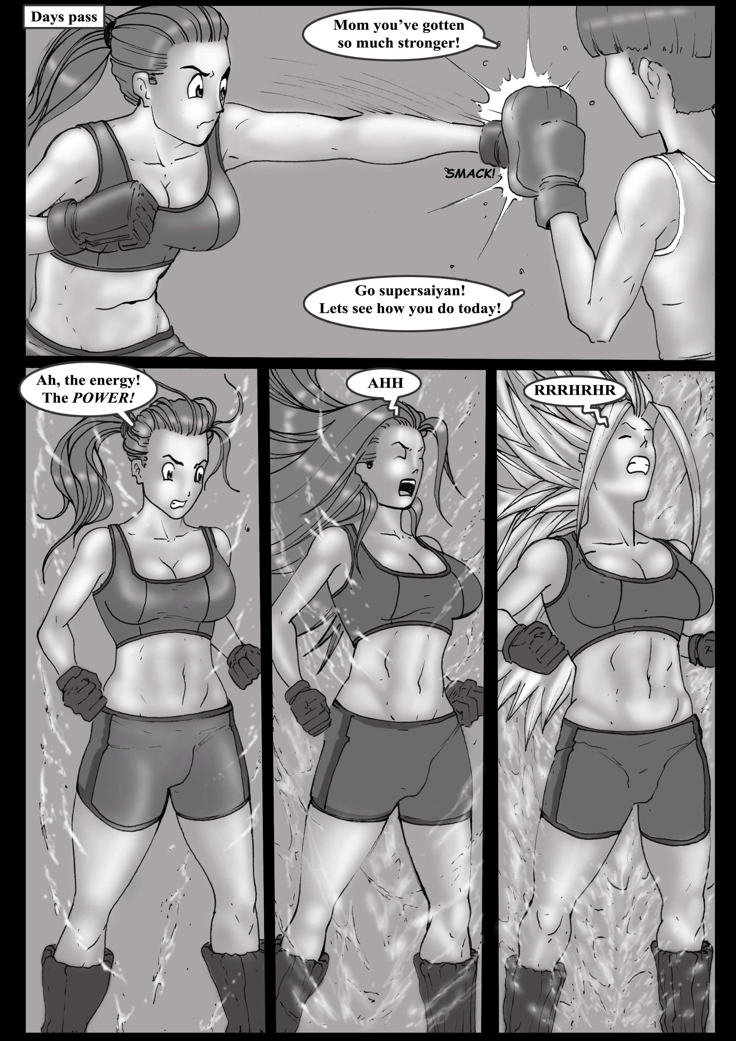 Dragon Moms 2: Part 2: Trunks Legcy porn comic picture 5