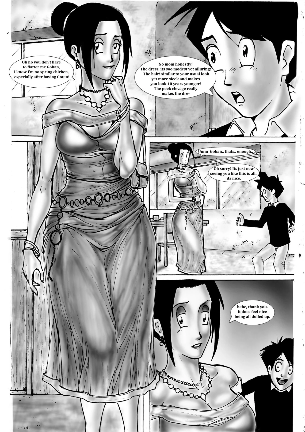 Dragon Moms: Chichi's Special Day porn comic picture 10