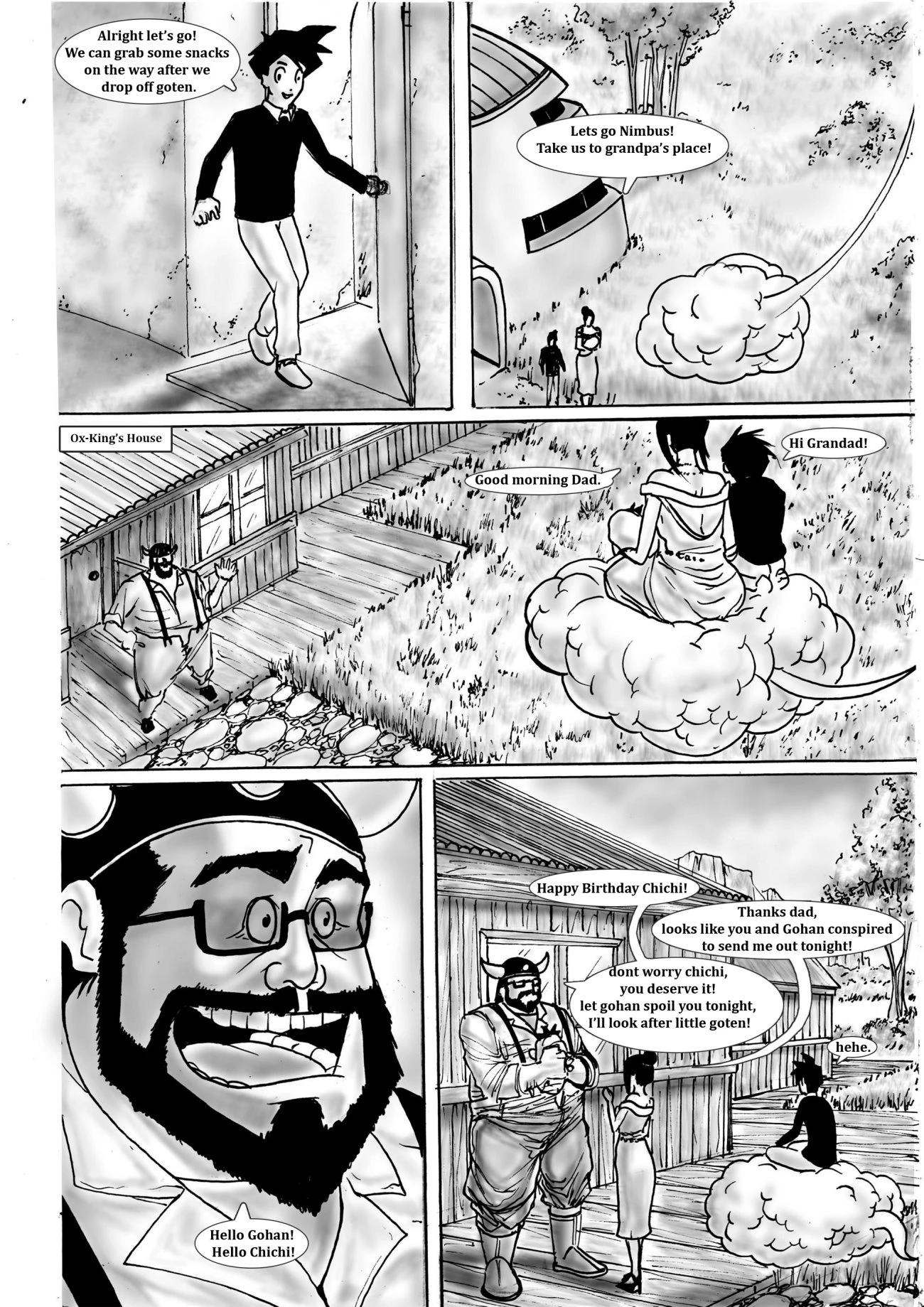 Dragon Moms: Chichi's Special Day porn comic picture 11