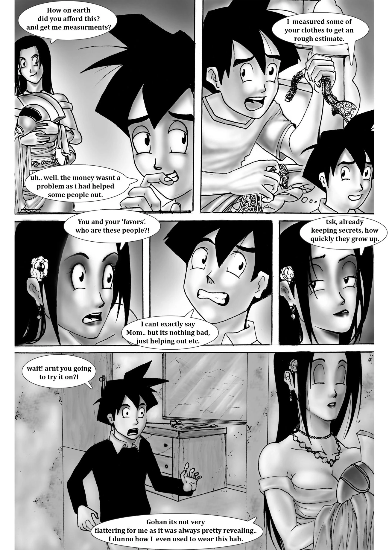 Dragon Moms: Chichi's Special Day porn comic picture 21