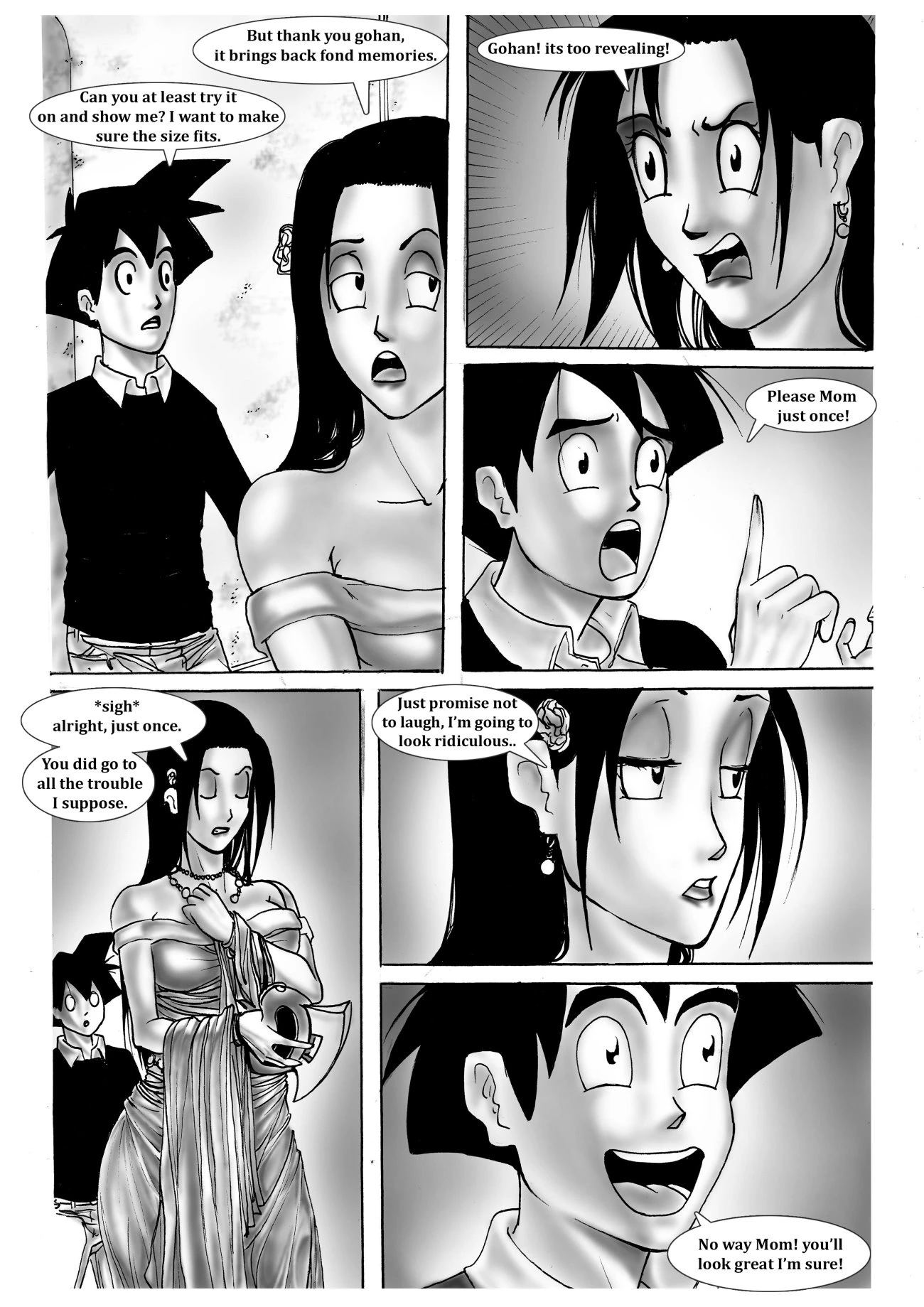 Dragon Moms: Chichi's Special Day porn comic picture 22