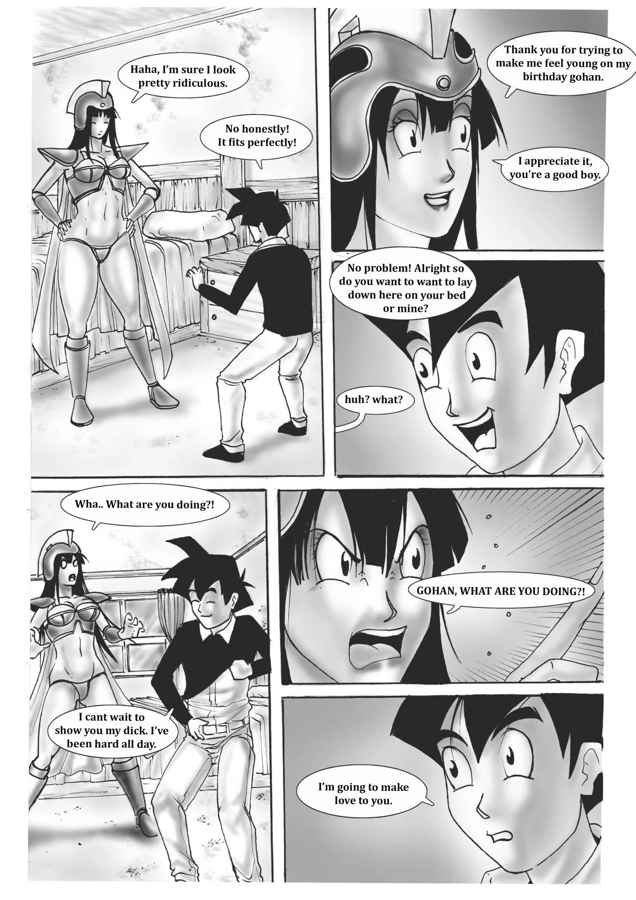 Dragon Moms: Chichi's Special Day porn comic picture 24