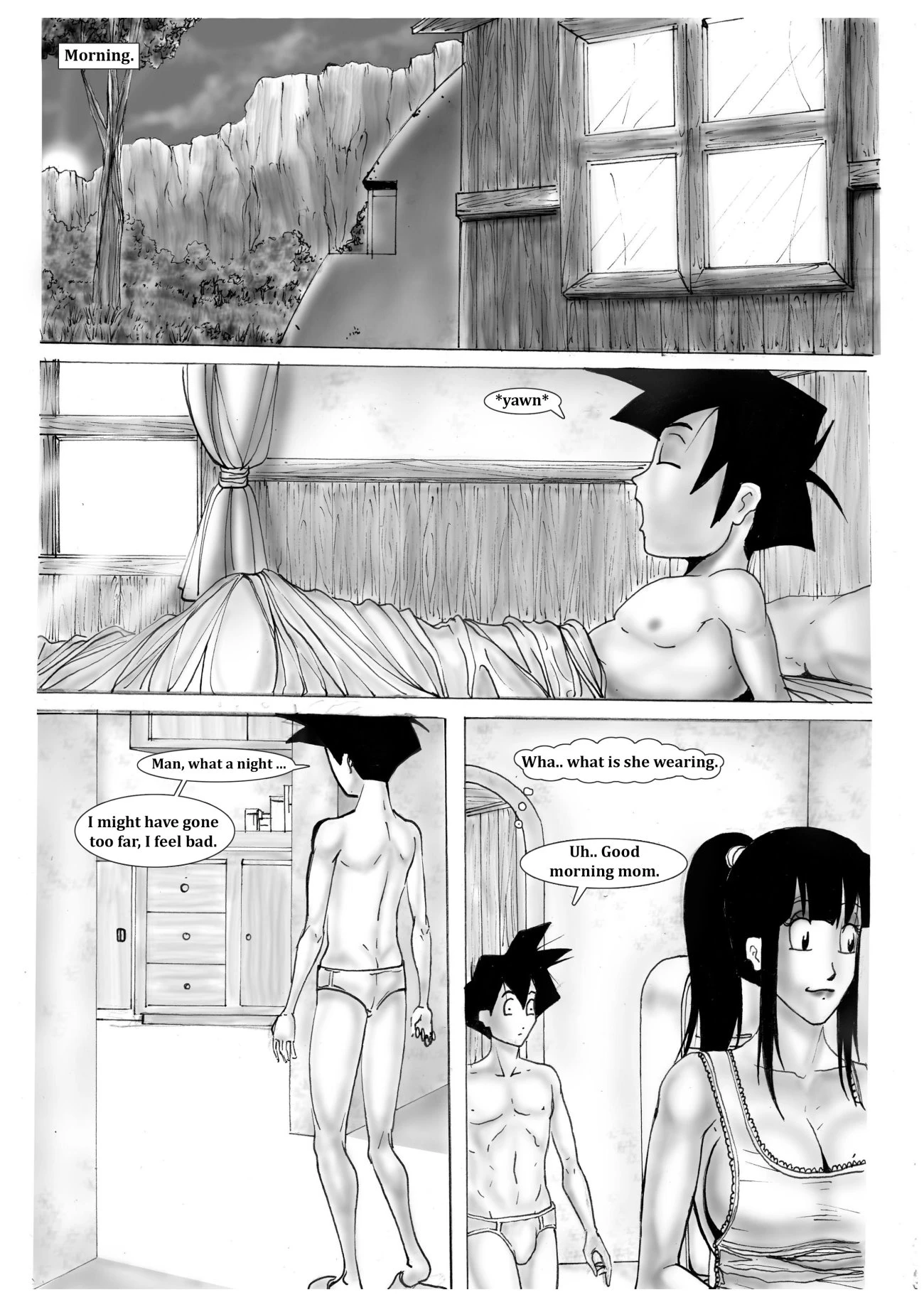 Dragon Moms: Chichi's Special Day porn comic picture 39