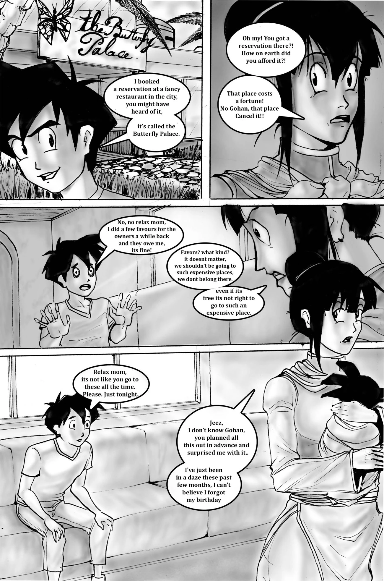 Dragon Moms: Chichi's Special Day porn comic picture 4