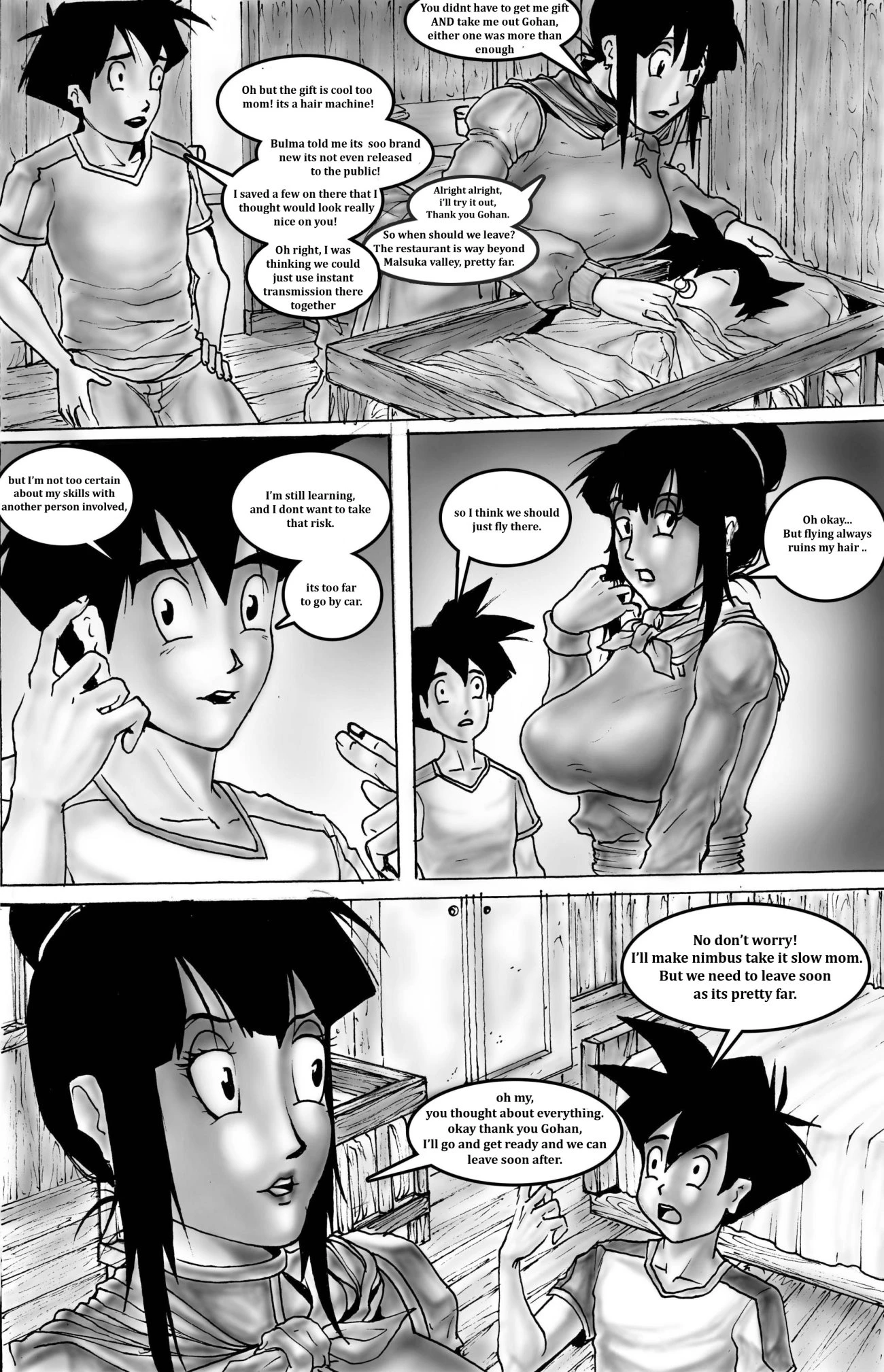 Dragon Moms: Chichi's Special Day porn comic picture 6