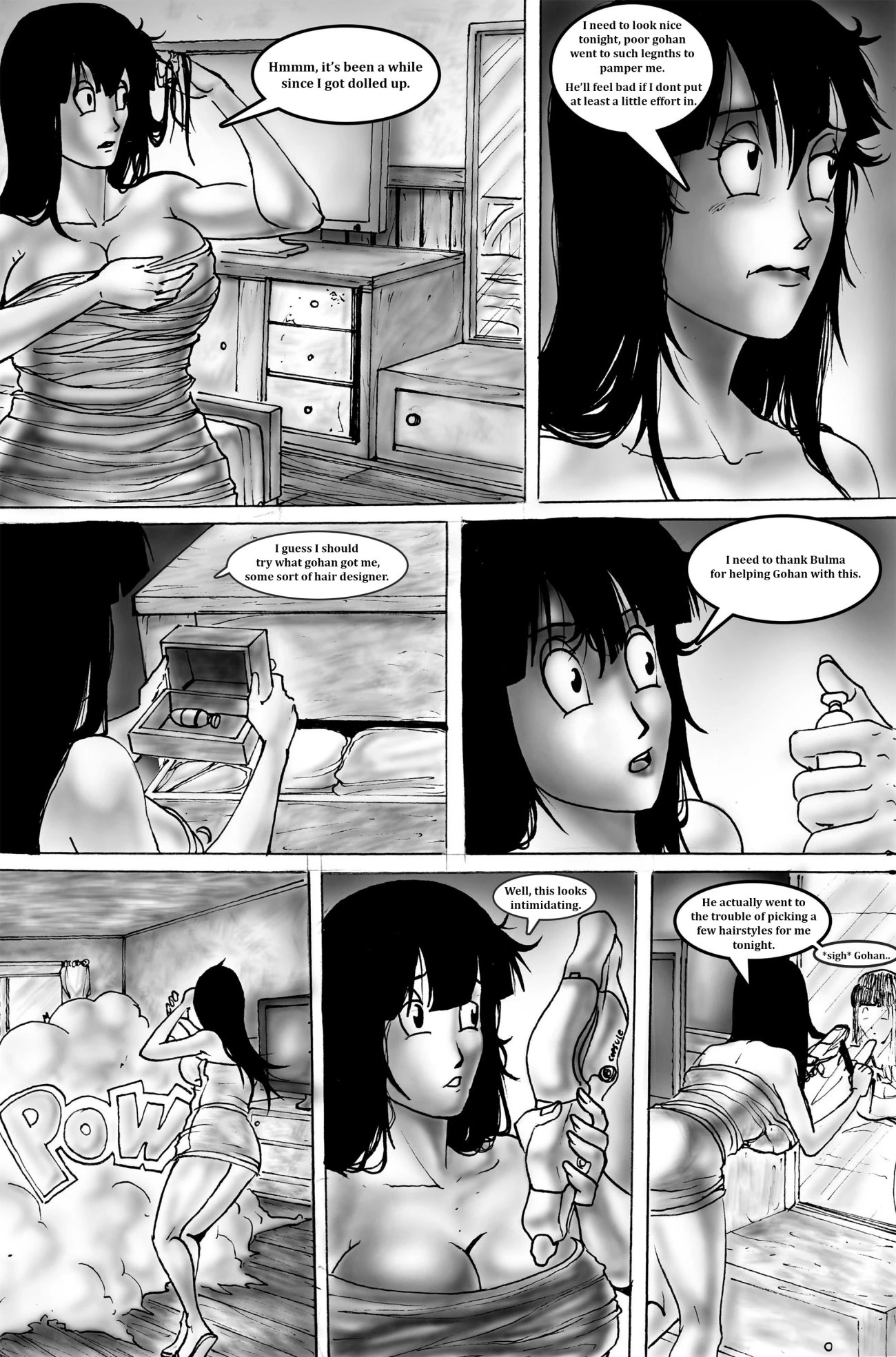 Dragon Moms: Chichi's Special Day porn comic picture 8