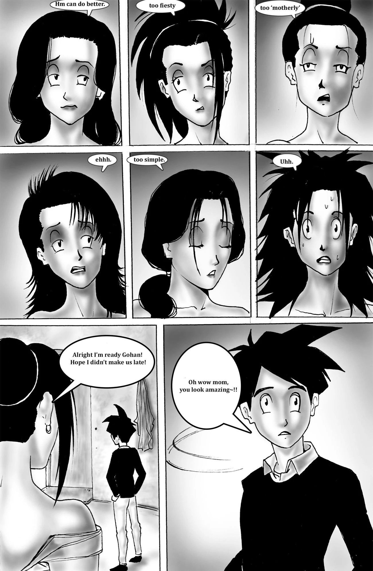 Dragon Moms: Chichi's Special Day porn comic picture 9