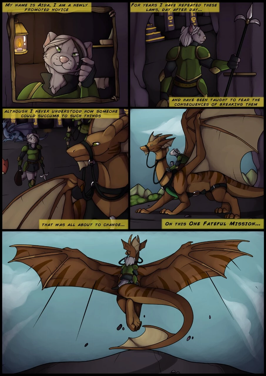 Dragon Rider porn comic picture 3