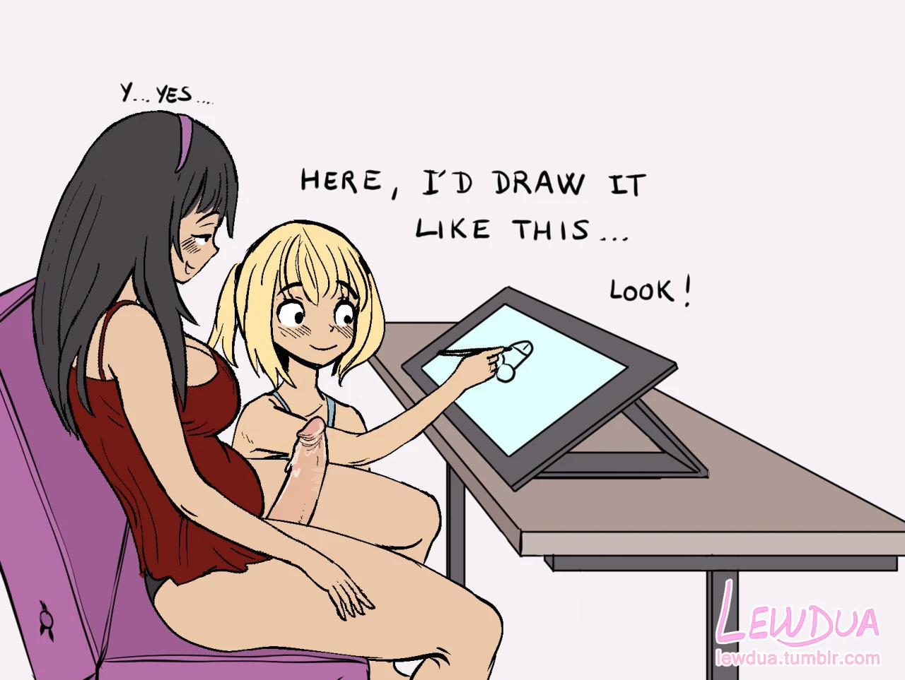 Drawing the Perfect Dick porn comic picture 10