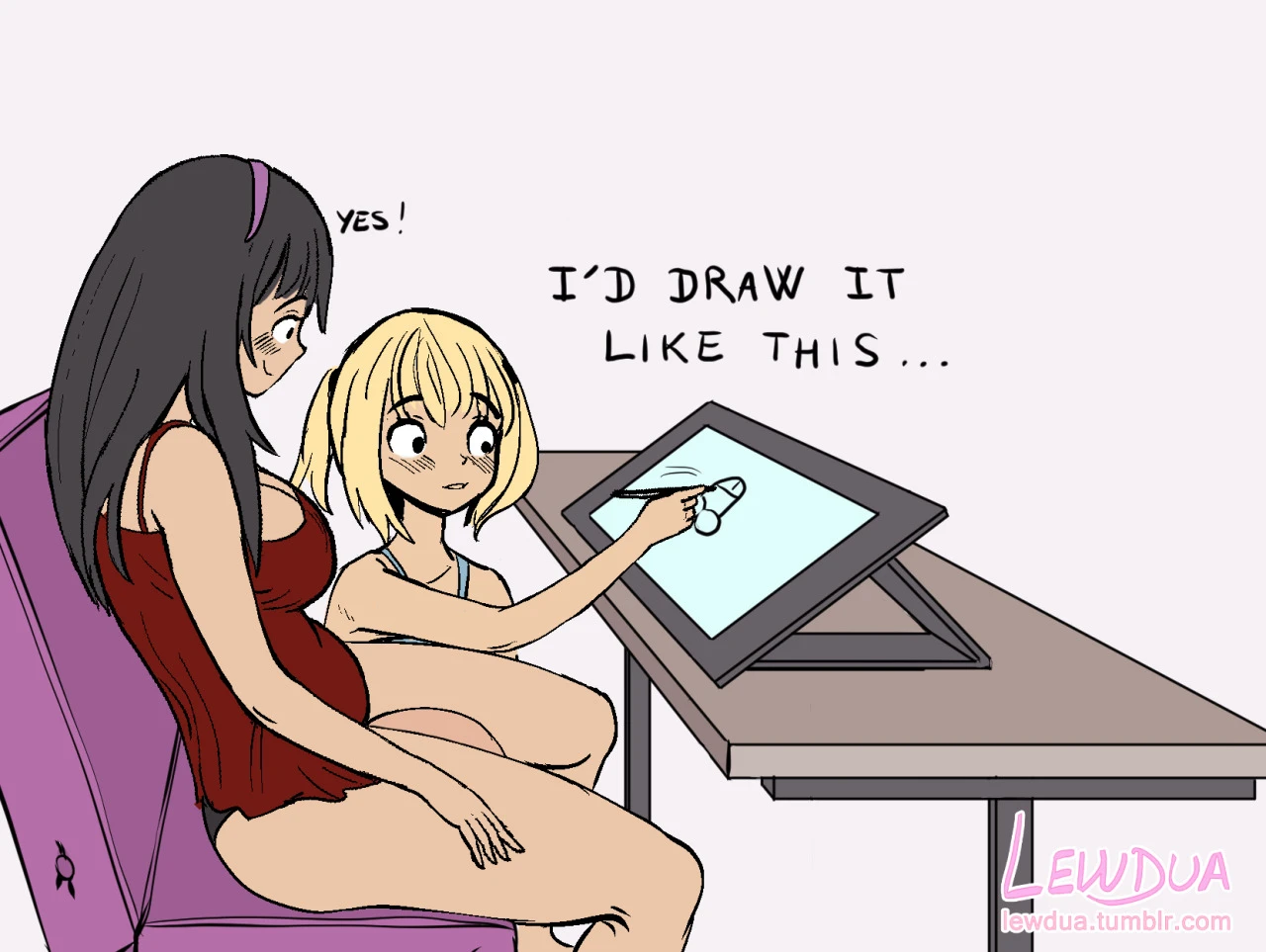 Drawing the Perfect Dick porn comic picture 7