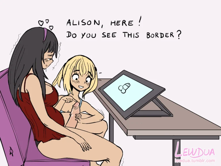 Drawing the Perfect Dick porn comic picture 9
