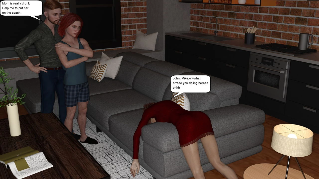 Drunk mom porn comic picture 15