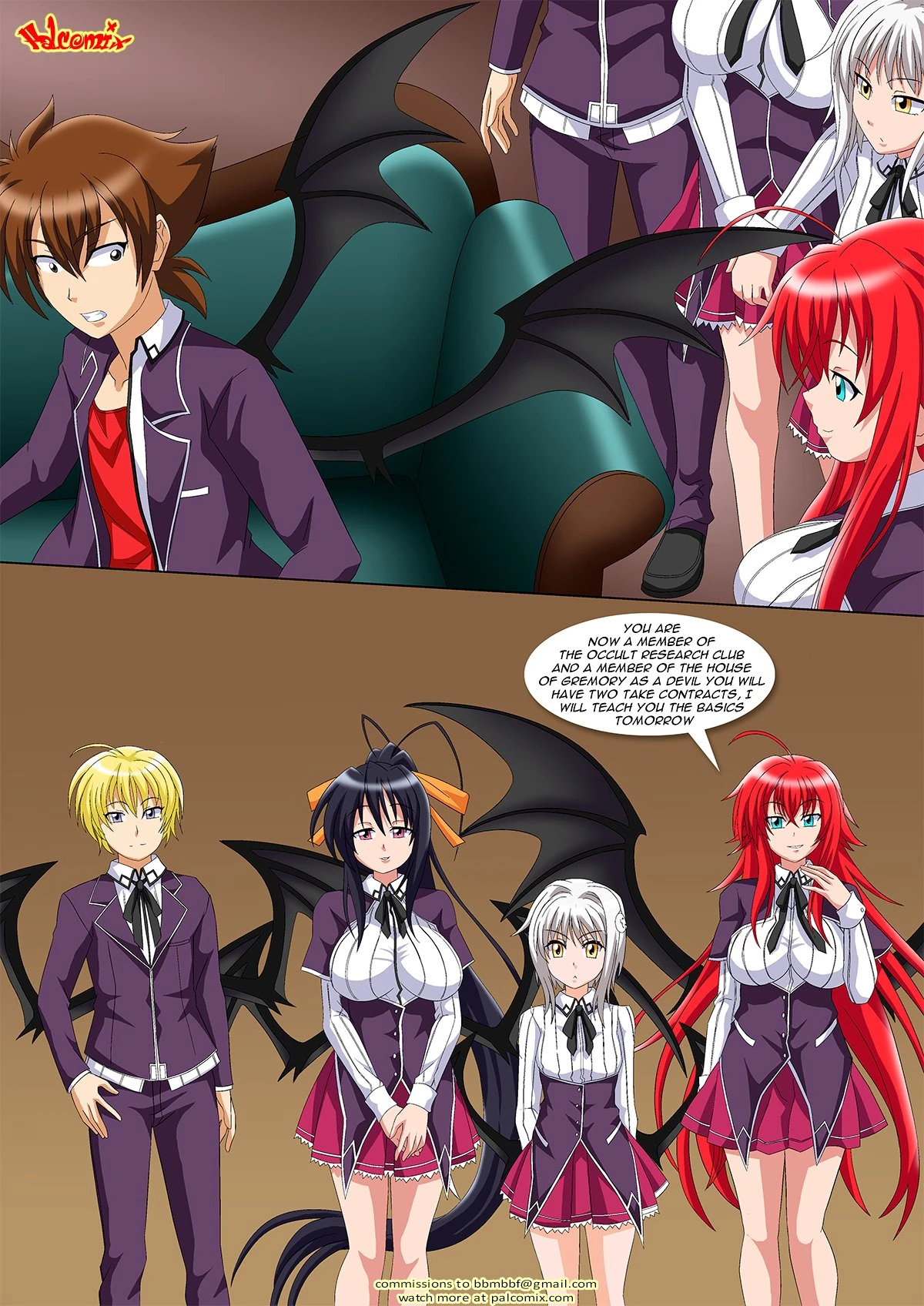 DxD - Subjugation Before Liberation porn comic picture 4