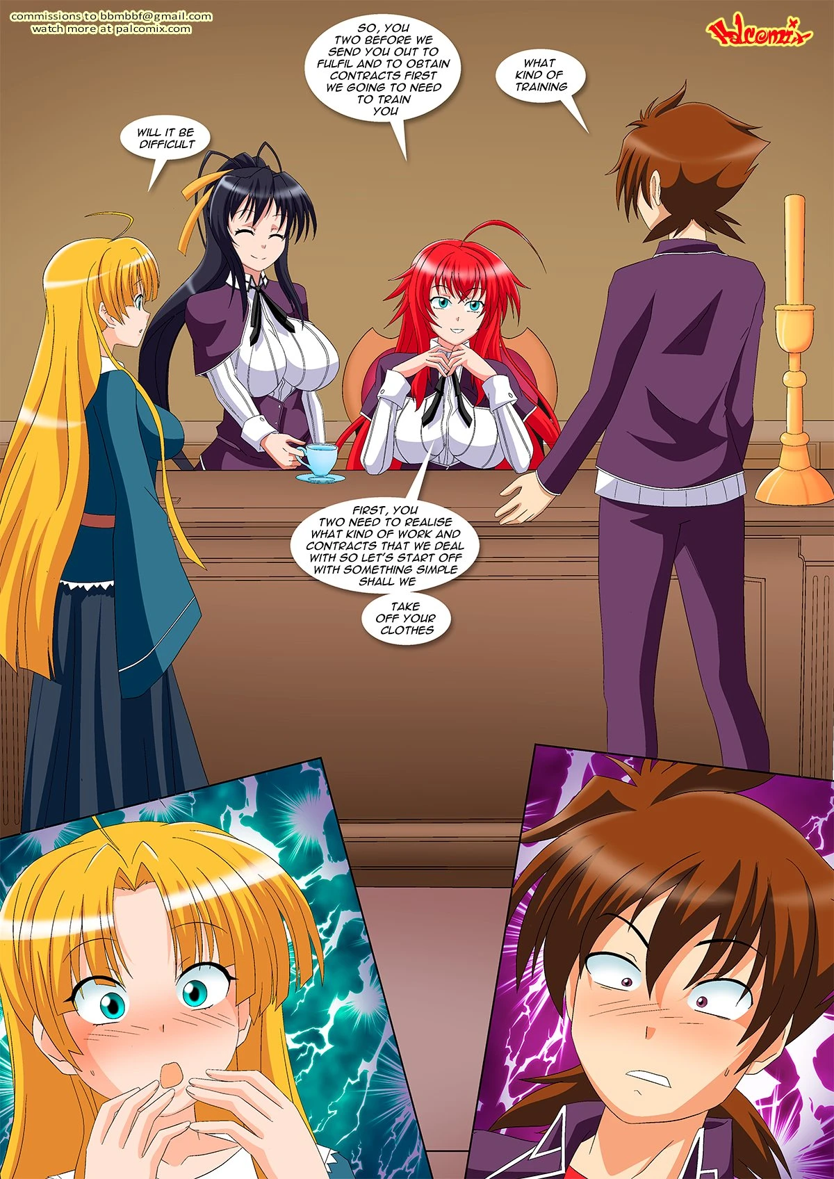 DxD - Subjugation Before Liberation porn comic picture 8