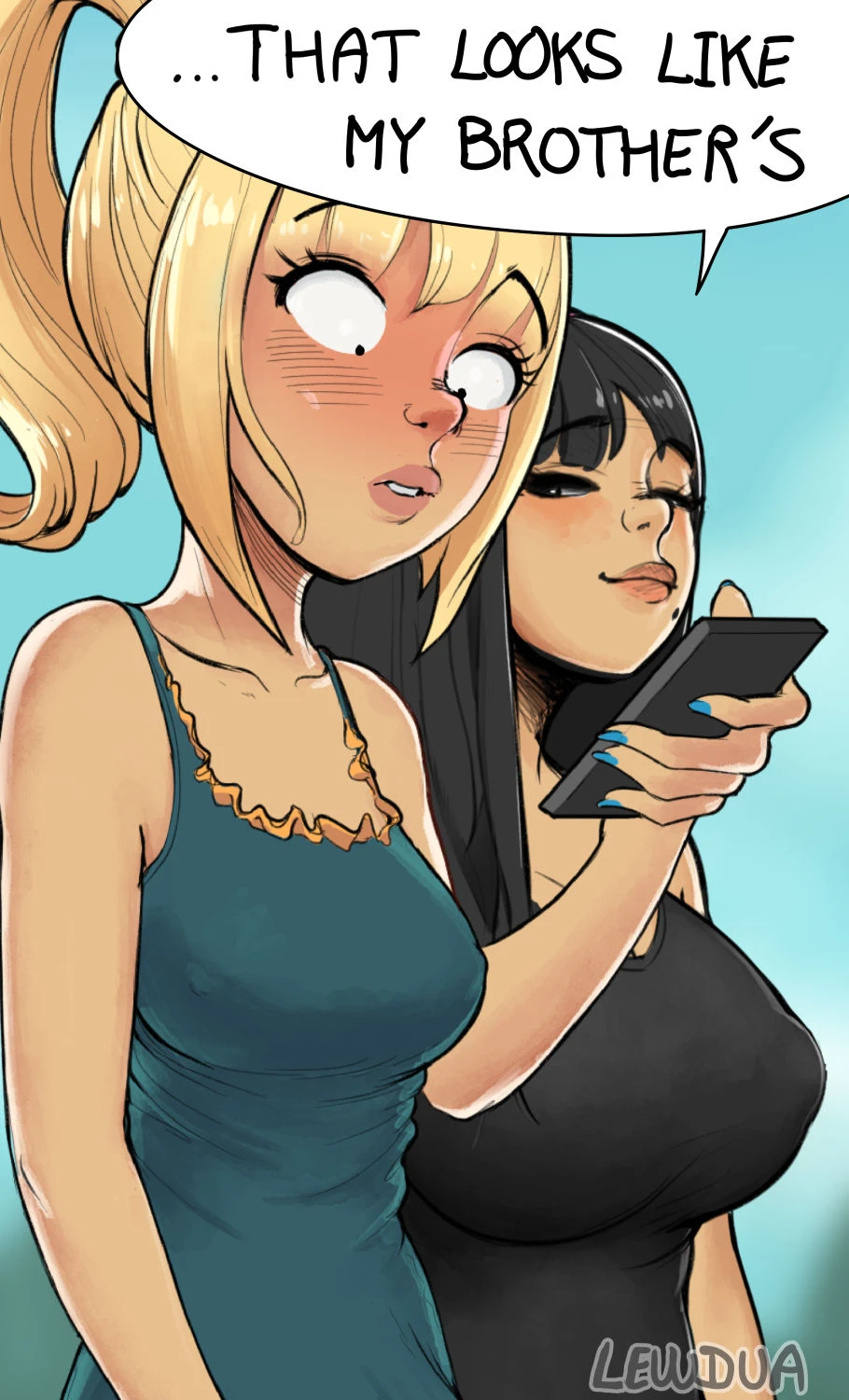 “Dick pic” porn comic picture 5