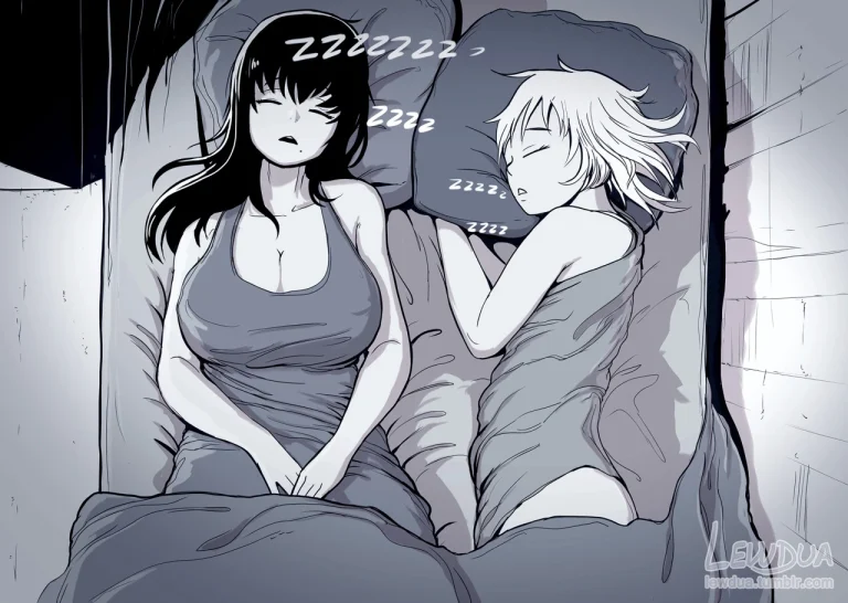 “Good Morning, Babe” - Nessie and Alison porn comic picture 1
