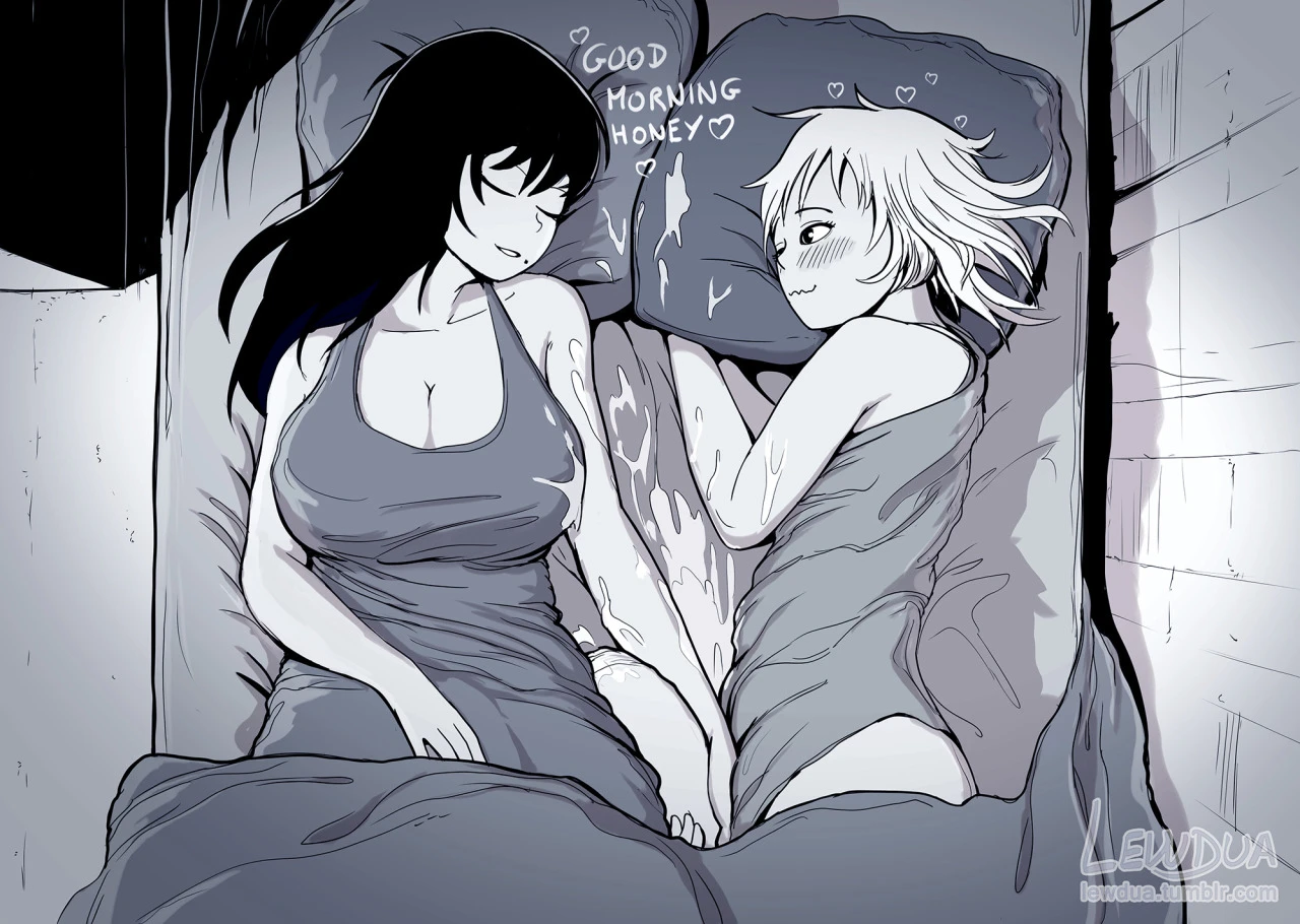 “Good Morning, Babe” - Nessie and Alison porn comic picture 14